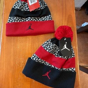 2 Jordan Beanies brand new